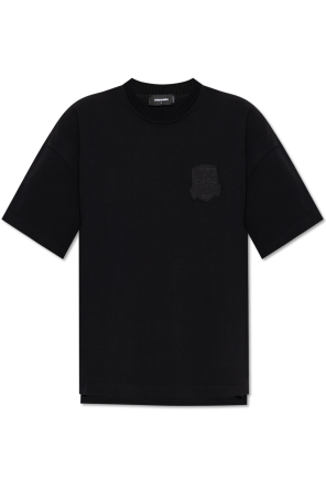 Dsquared2 T-shirt with patch | Men's Clothing | Vitkac